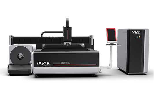 DF3015GL metal sheet and tube fiber laser cutting machine